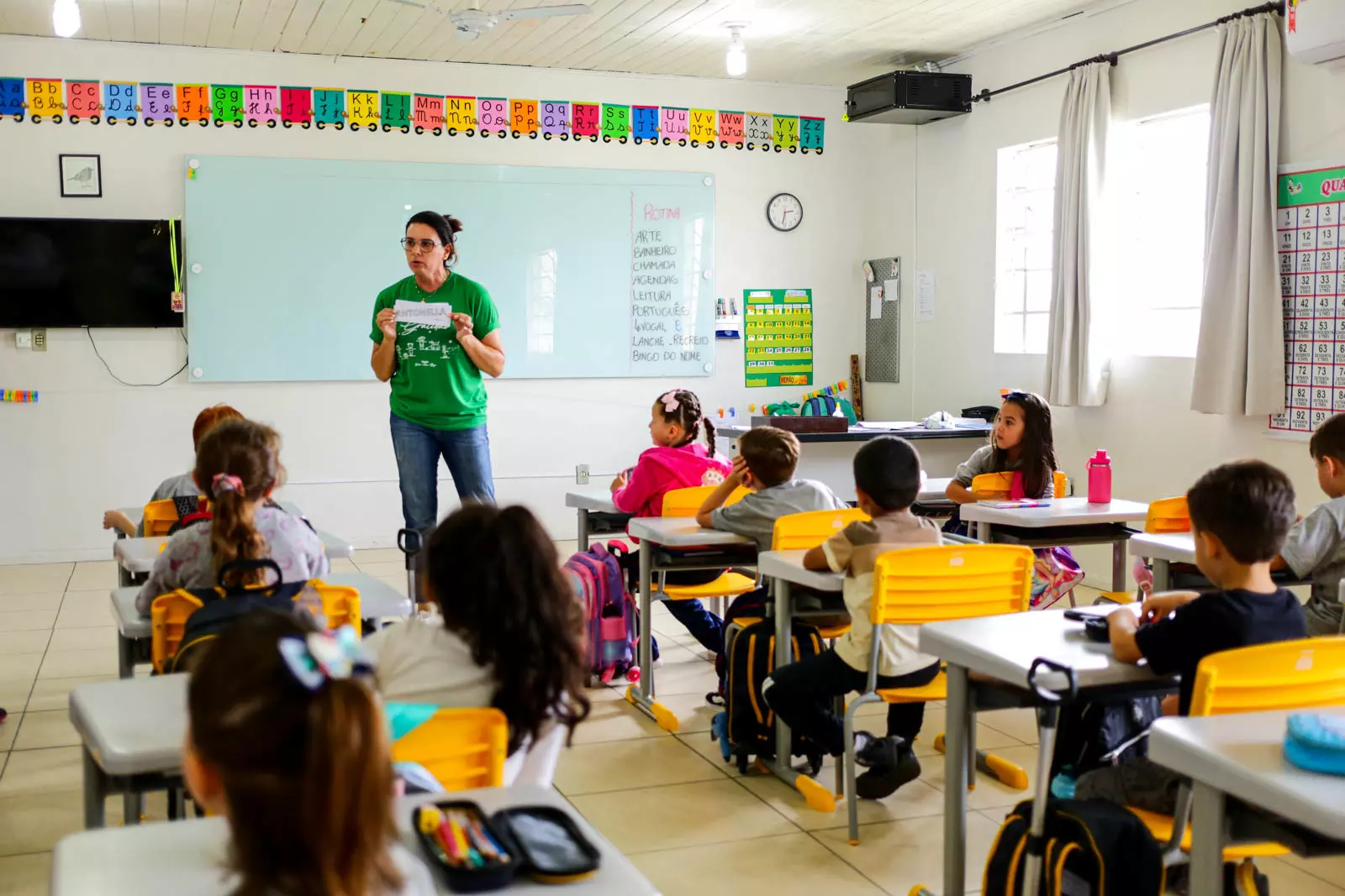 Educação de Lages consolida alfabetização na idade correta