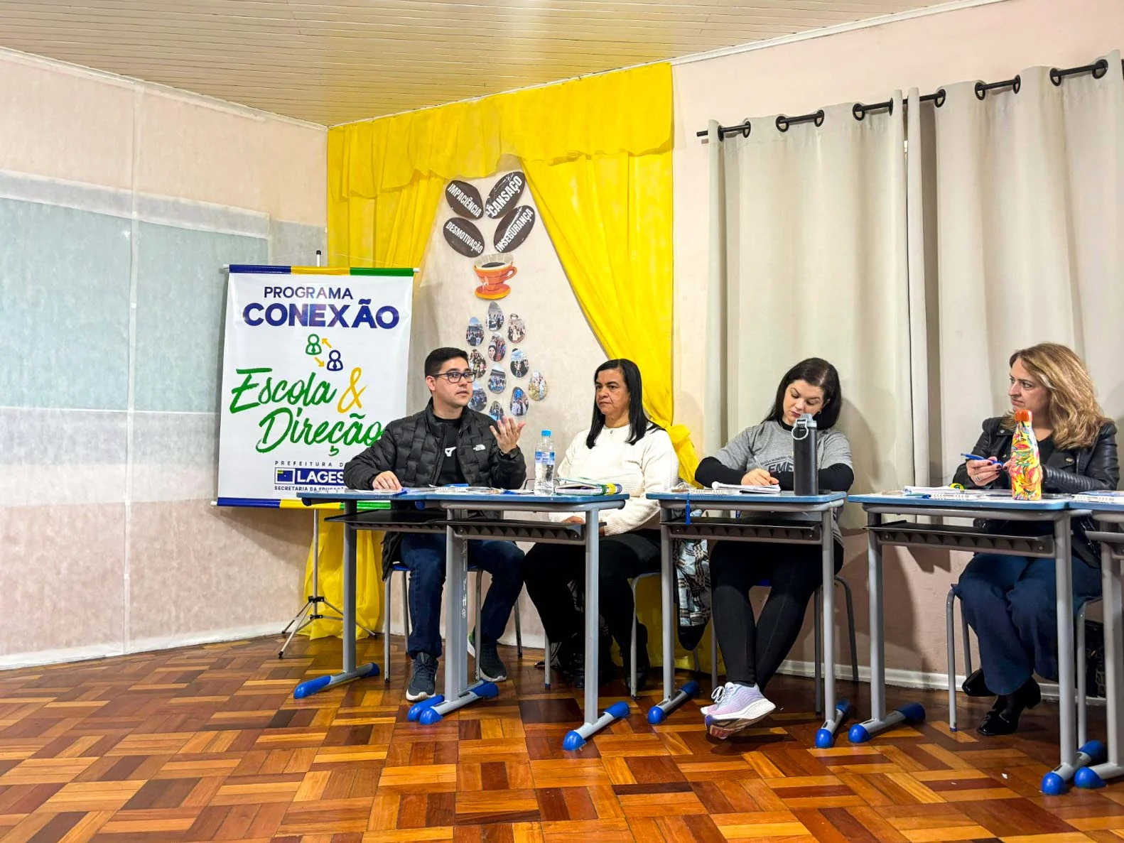 Emeb Mutirão recebe 2ª edição do Programa Conexão Escola & Direção