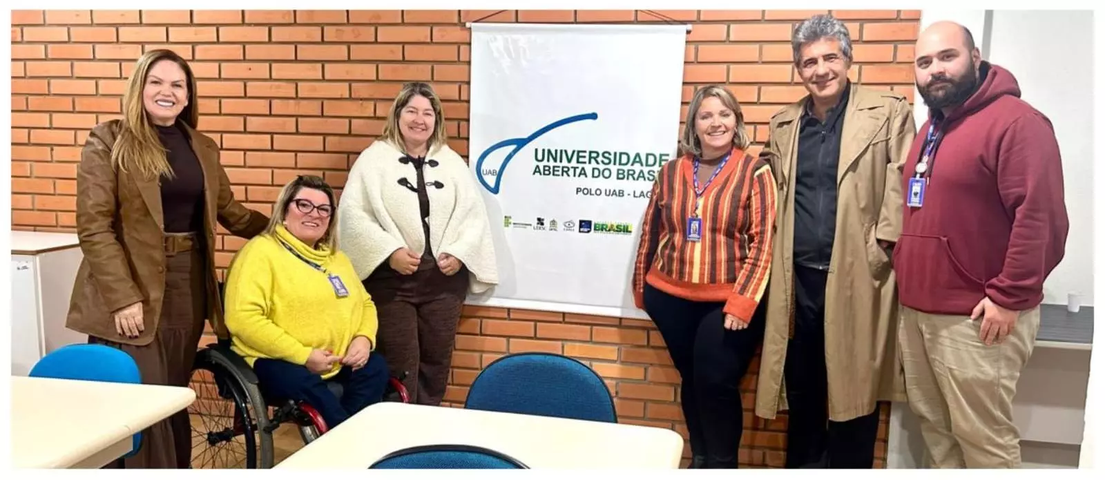 Polo UAB Lages recebe representantes da Udesc e apresenta nova turma do Curso de Administração Pública