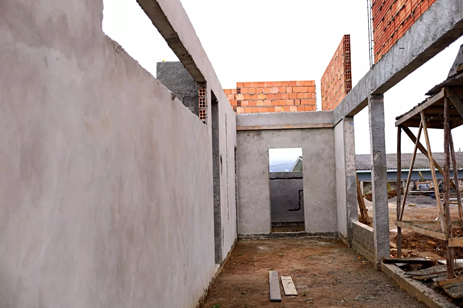 Com investimento de R$ 3,7 milhões, obras do novo Ceim Girassol avançam em Lages