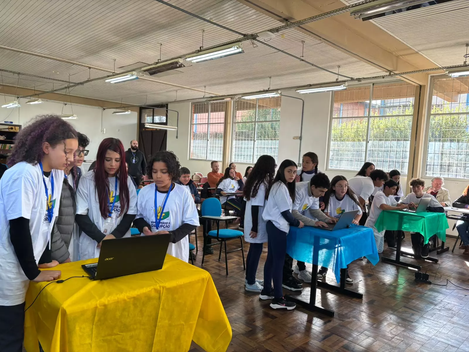 Grêmio Estudantil da Emeb Nossa Senhora da Penha vence a 1ª Gincana da Cidadania