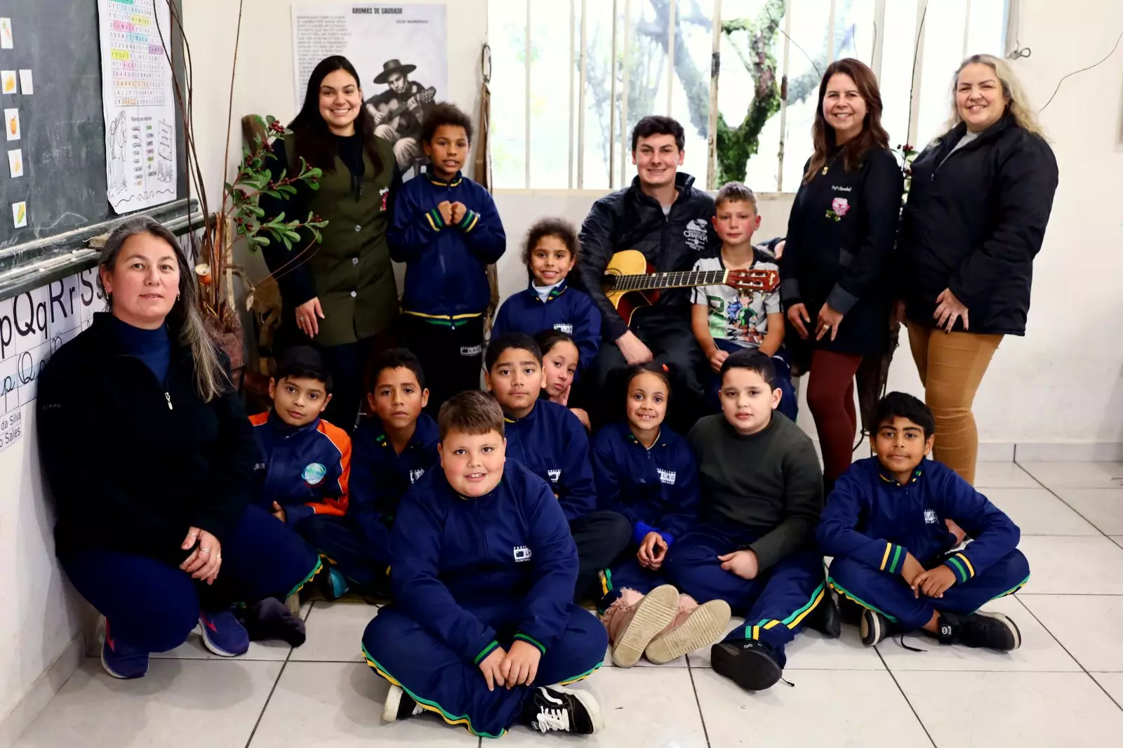 Canção nativista inspira projeto de resgate cultural na Emeb Jardelina Furtado Pereira 
