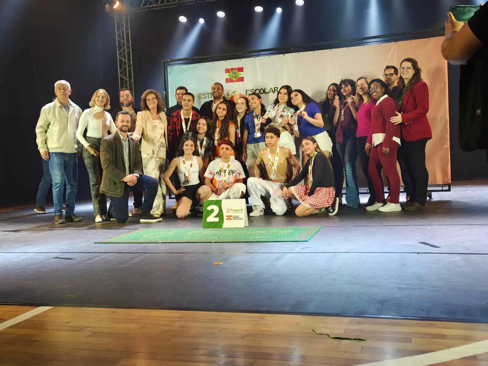Escolas de Lages se destacam na etapa mesorregional do Festival Escolar Dança Catarina